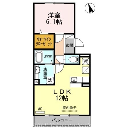 サンヒルズ伏石の物件間取画像